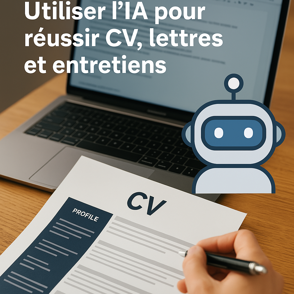 Postulez intelligemment : Utiliser l’IA pour réussir CV, lettres et entretiens